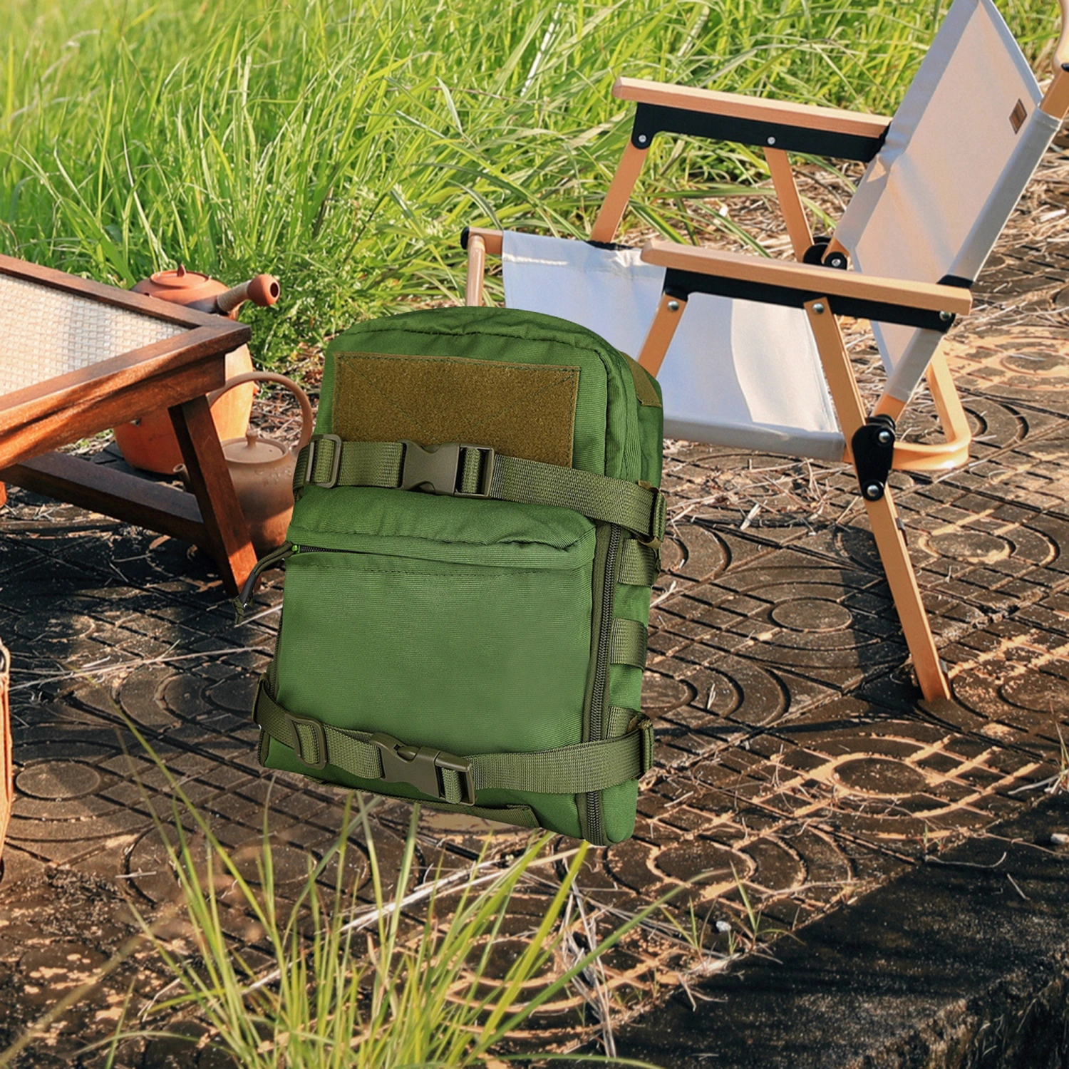 Camouflage Backpack, Large Capacity Camping Outdoor Bag Daypack