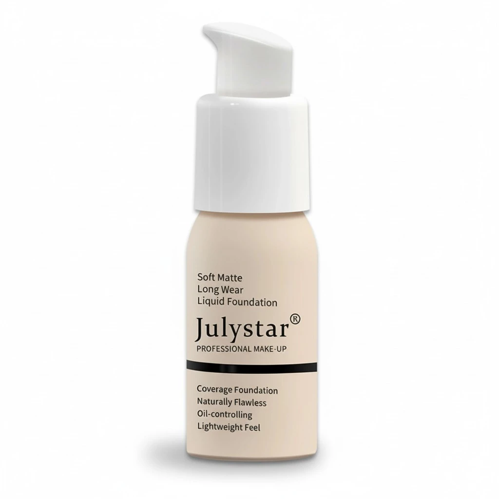 Liquid Foundation, Full Coverage Face Makeup for Combination