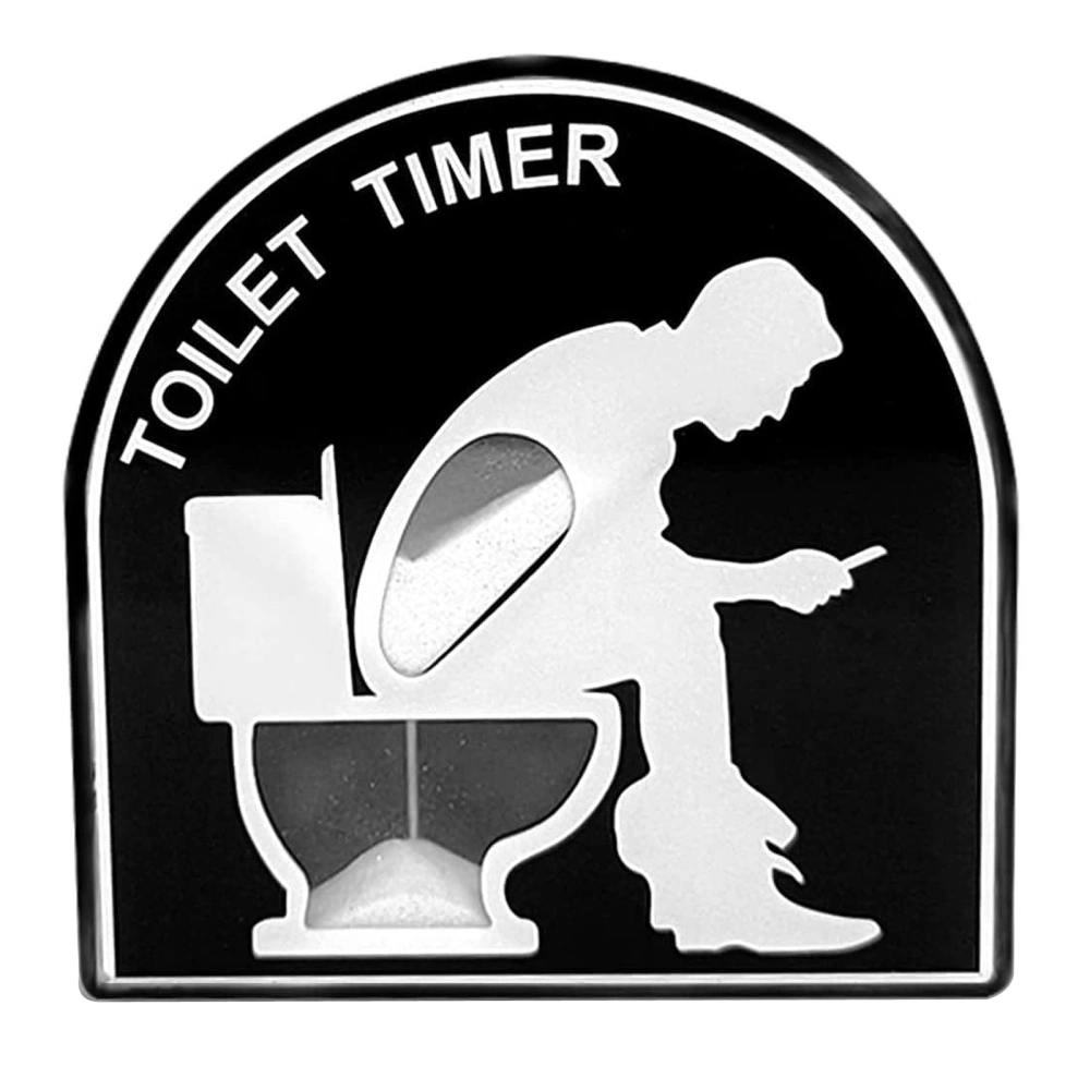 Sand Timer 5 Minutes Novelty Toilet Hourglass Timer Management Tool 