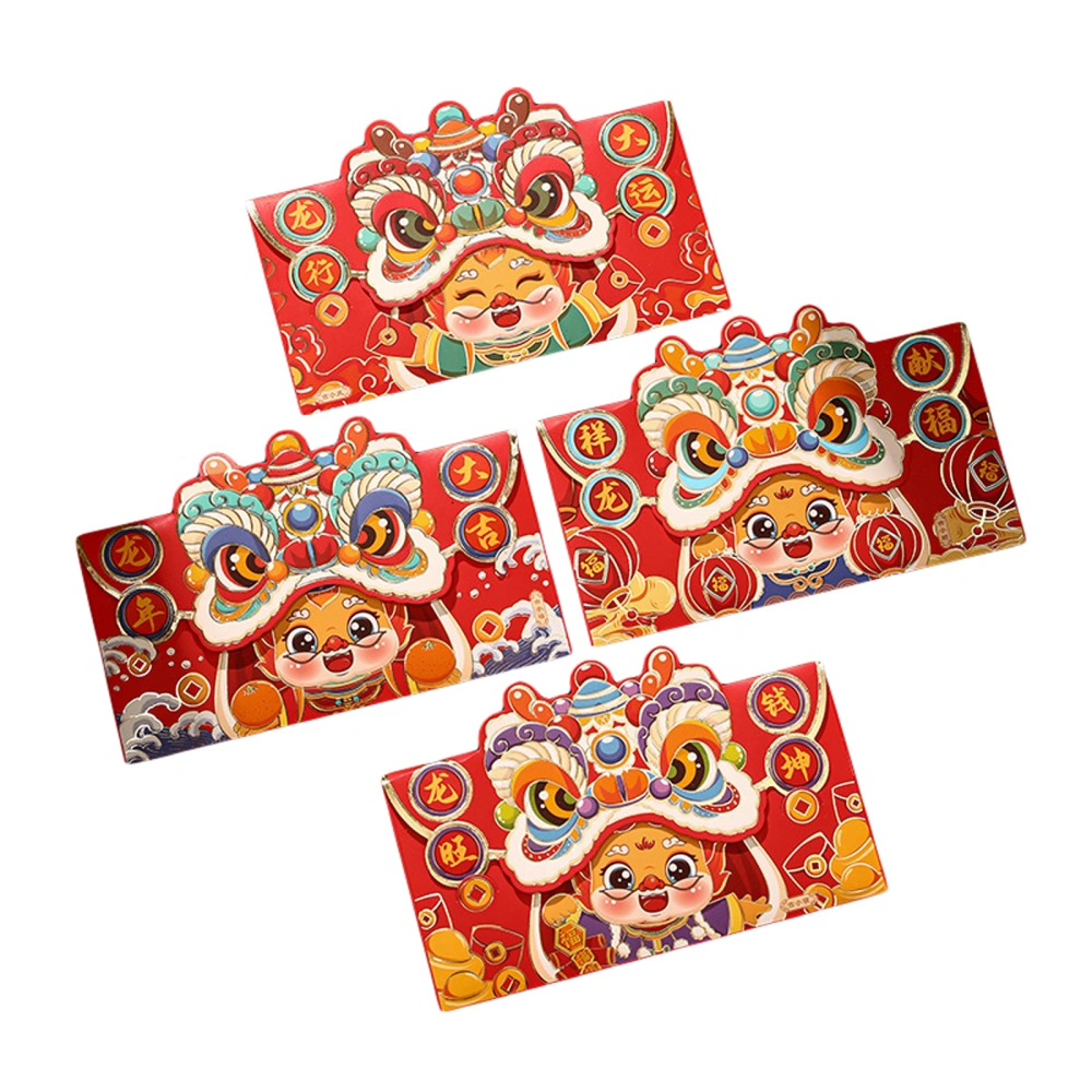 2024 Year Chinese New Year Red Envelopes Lunar New Year Envelopes