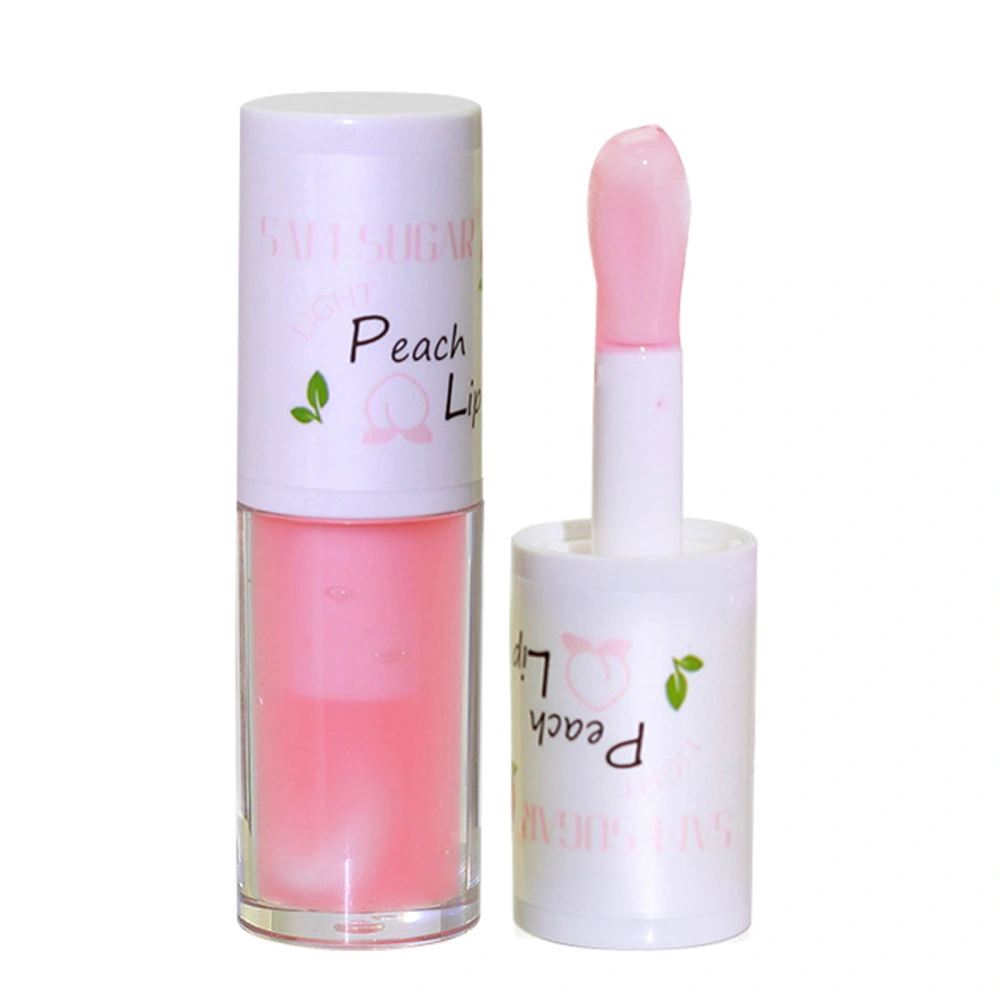 Fruit Hydrating Lip Glow Oil, Moisturizing Lip Oil Gloss, Non-Sticky