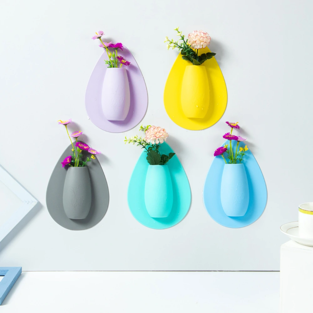 Flower Water Flower Pot Silicone Small Vase