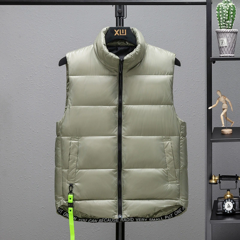 Cotton Vest Male Autumn Winter New Shoulder Back