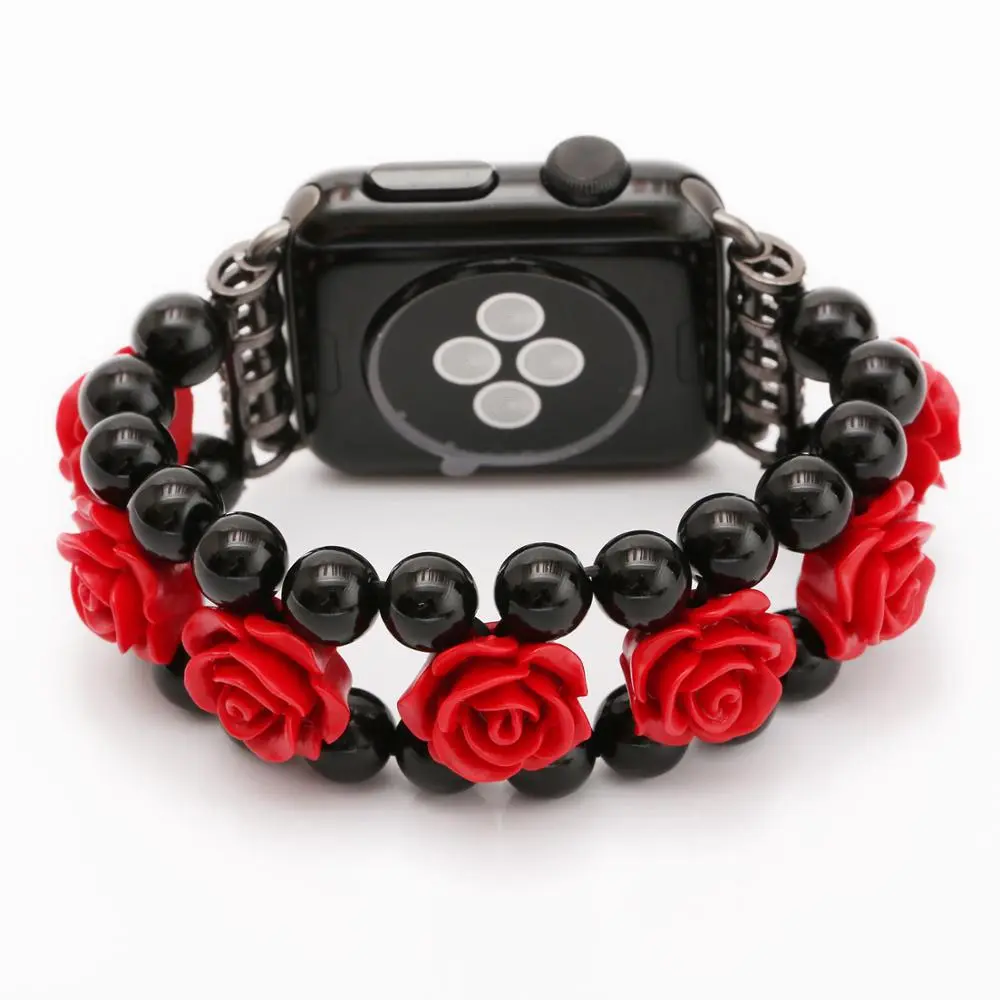 Black Onyx Jewelry Smart Watch Band