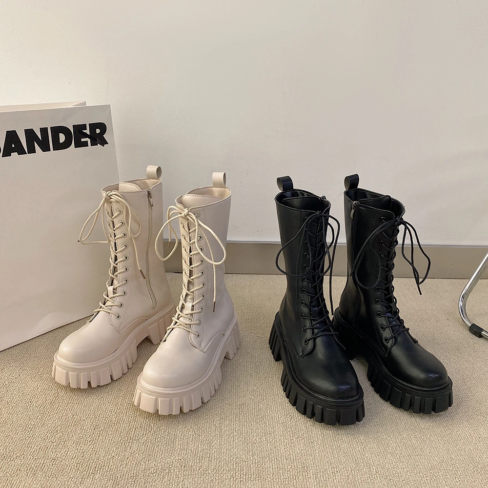 Retro British Style Fashion Niche Design Martin Boots