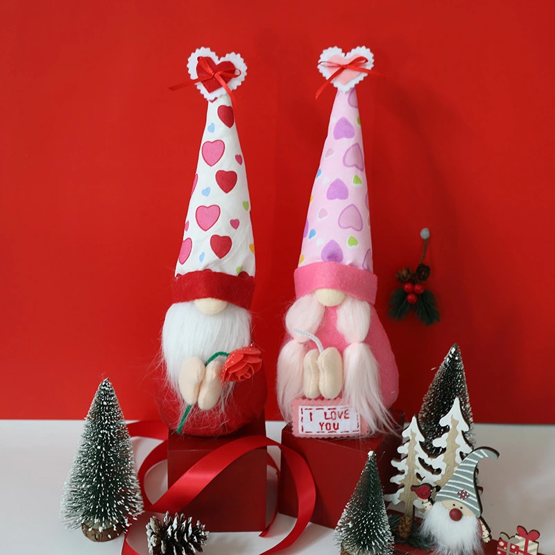 Love Non-woven Doll Faceless Doll Decoration