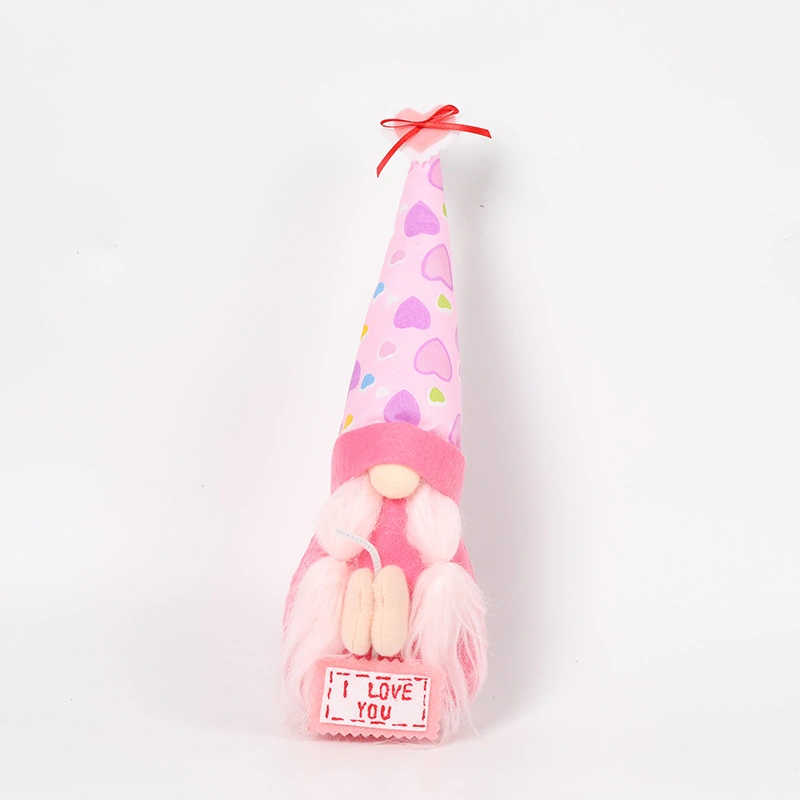 Love Non-woven Doll Faceless Doll Decoration