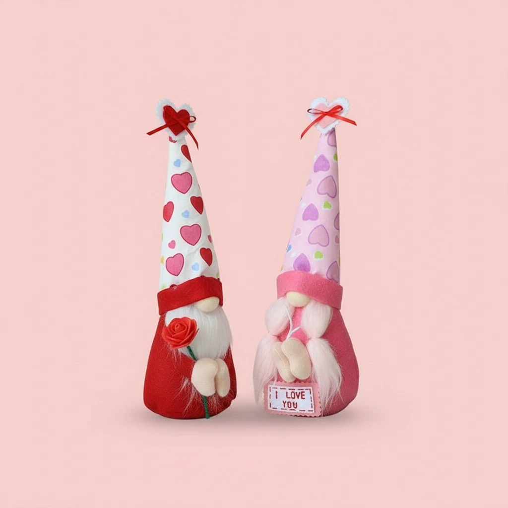 Love Non-woven Doll Faceless Doll Decoration