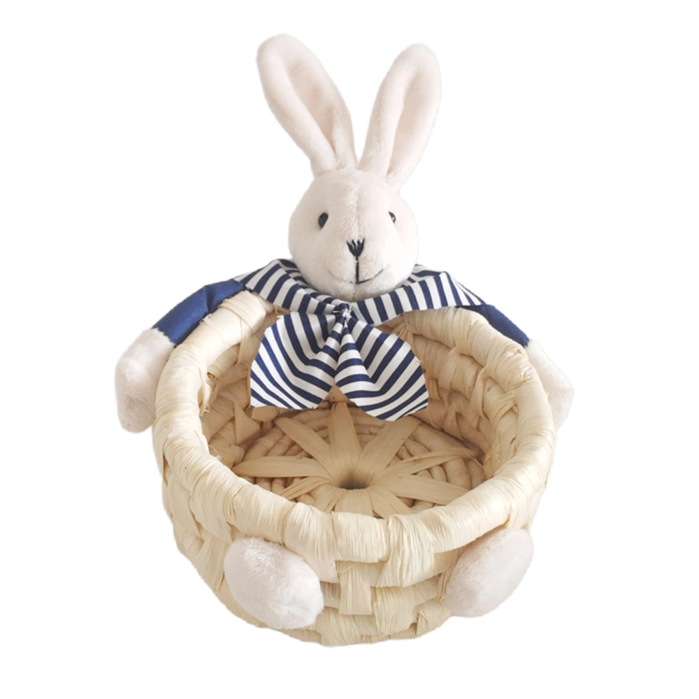 Easter Egg Basket, Cute Rabbit Bear Doll Large Capacity Party Favor