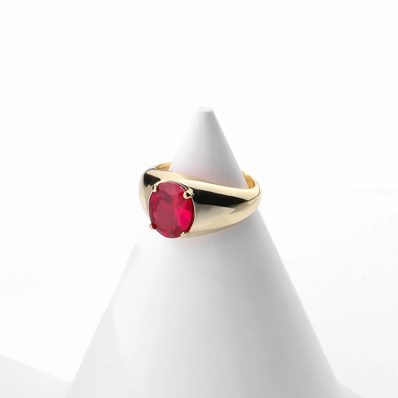 Women's European And American Light Luxury Retro Temperament Metal Ring