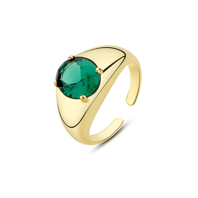 Women's European And American Light Luxury Retro Temperament Metal Ring
