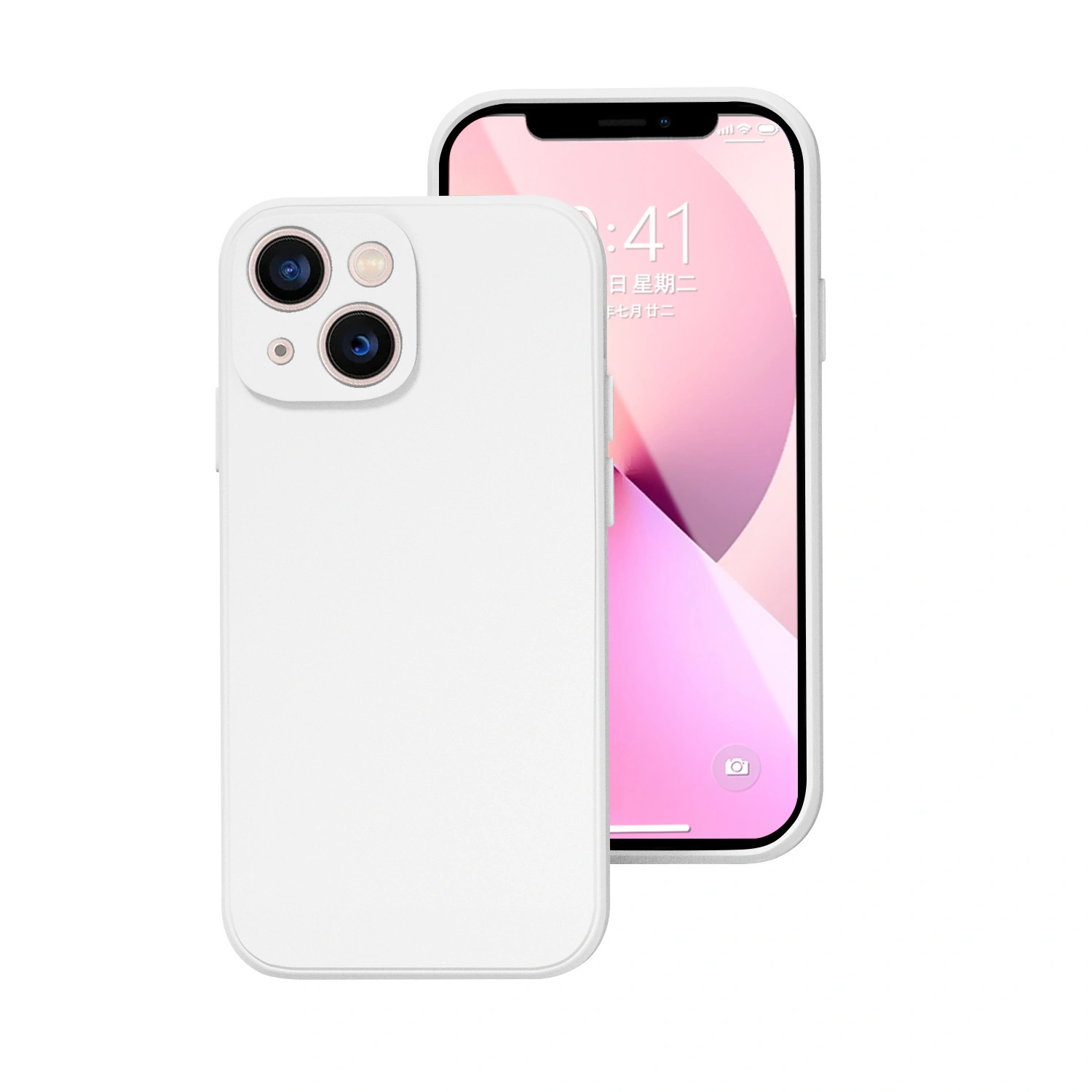 Solid Color Tpu Soft Shell Frosted Protective Cover