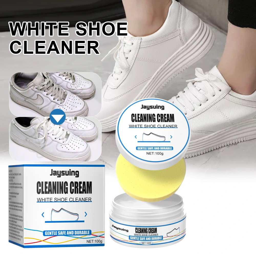 White Shoes Cleansing Cream Decontamination