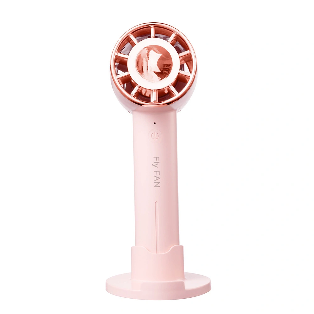 New Cold Compress Small Fan Portable Ice Hockey Fan Semiconductor