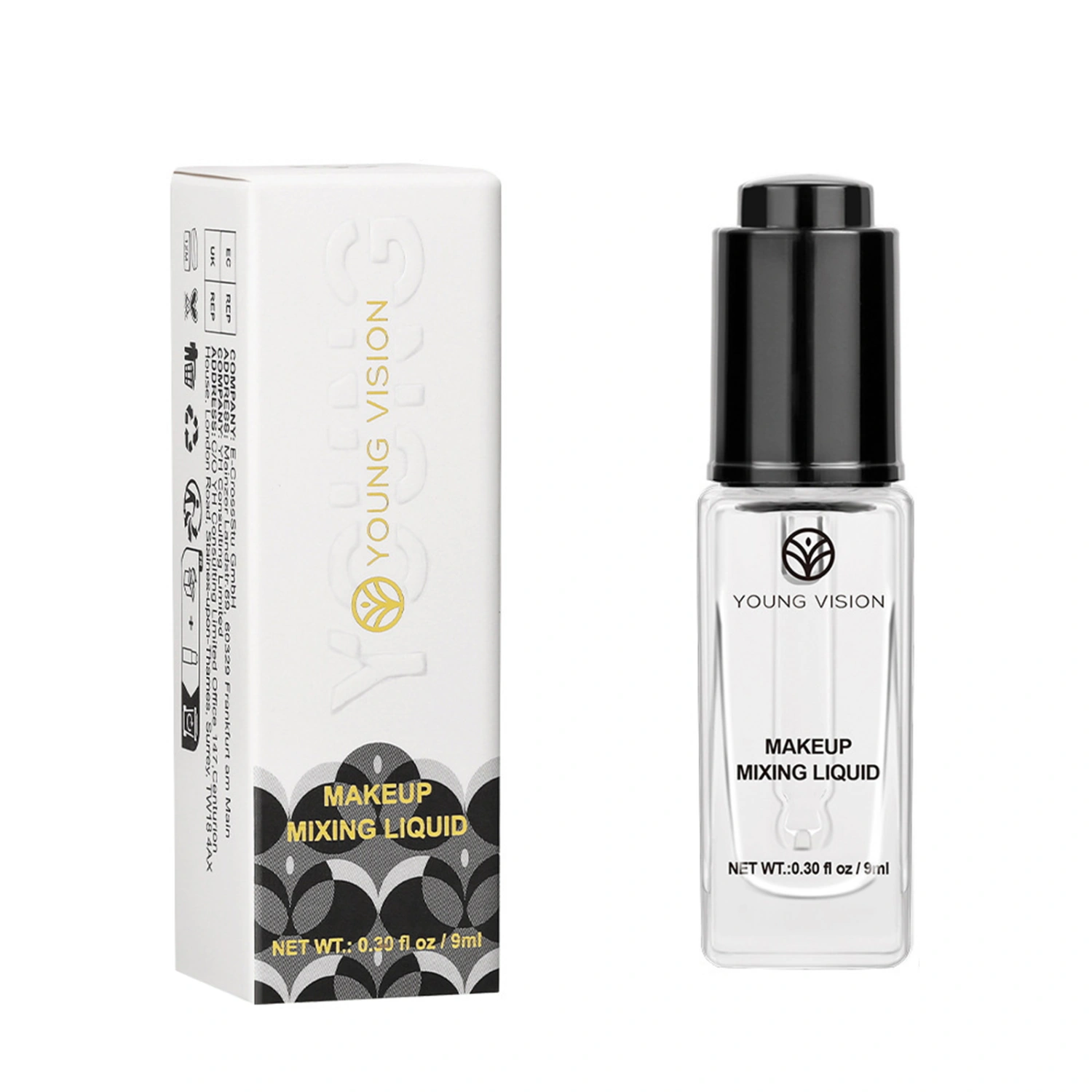Makeup Mixing Liquid, Clear Prolong Makeup Pigment Eyeliner Sealer