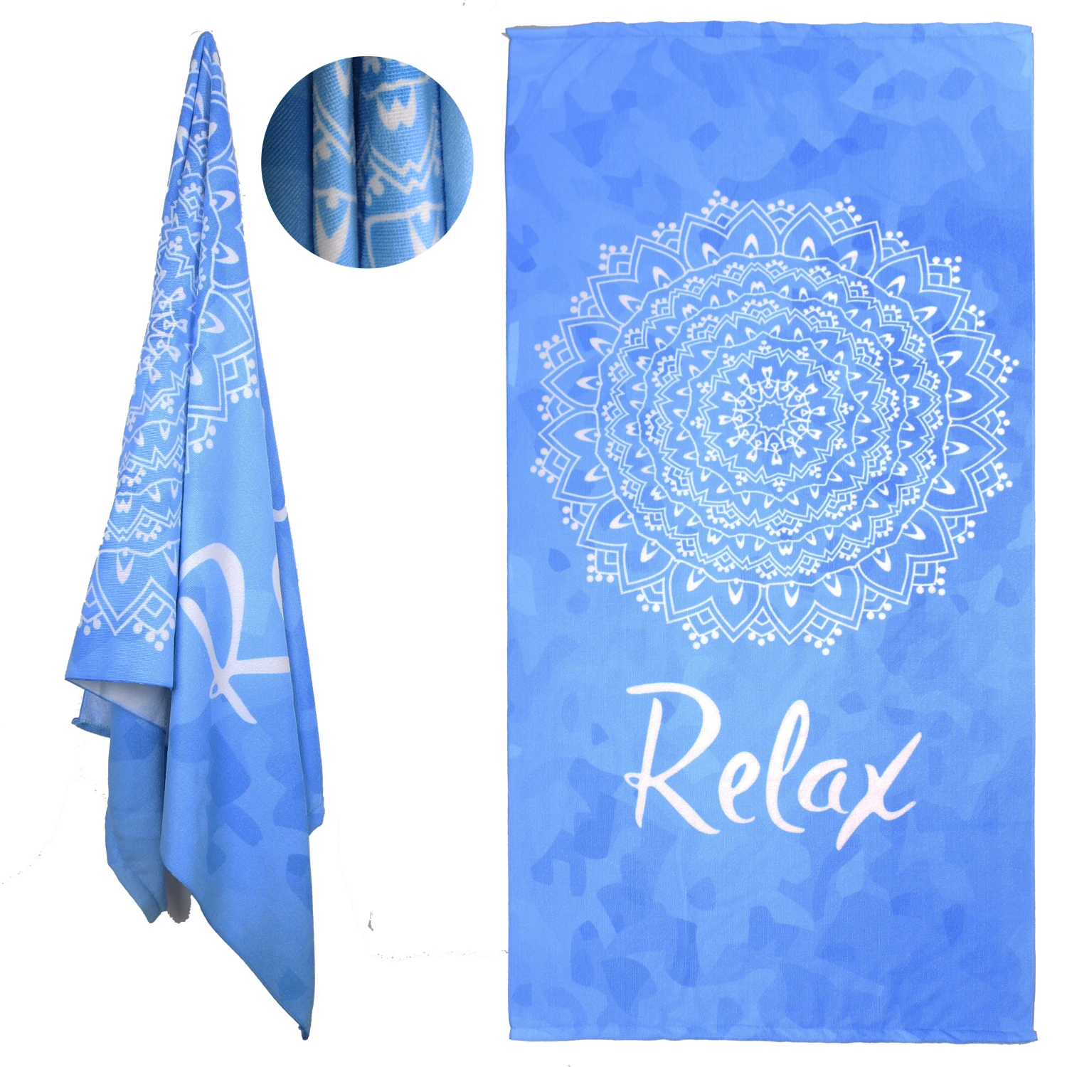 Fashion Microfiber Digital Print Beach Towel