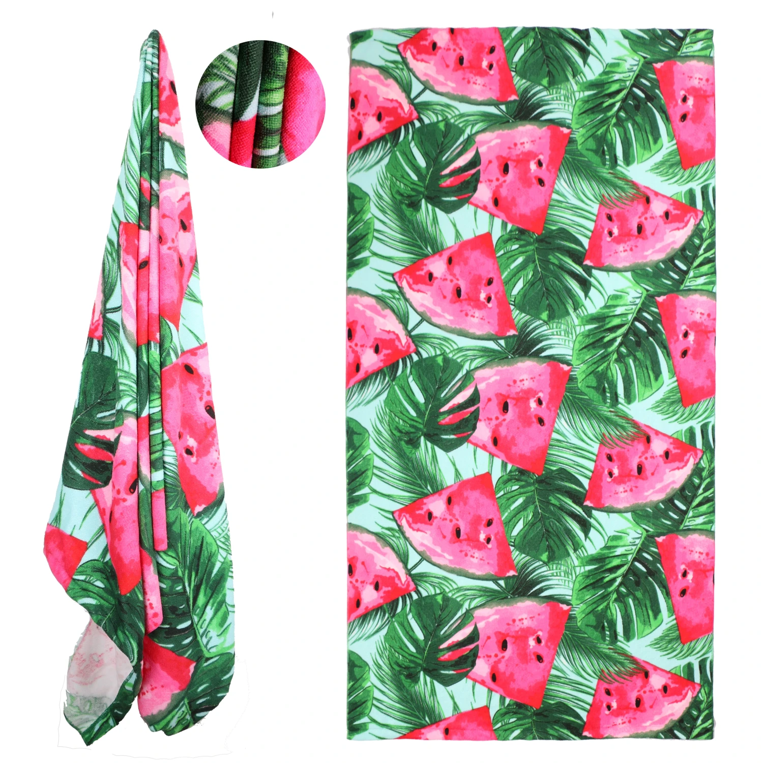Fashion Microfiber Digital Print Beach Towel