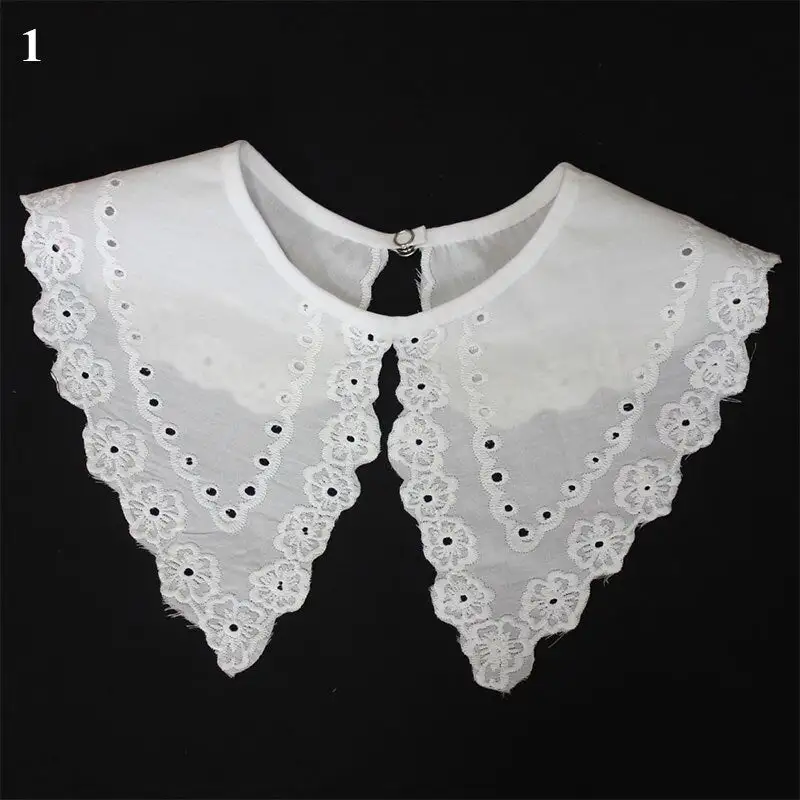 Collar Artifact White Lace Fake Collar Younger Peter Pan Collar Korean Style Versatile Fake Collar Outer Matching Skirt Shawl