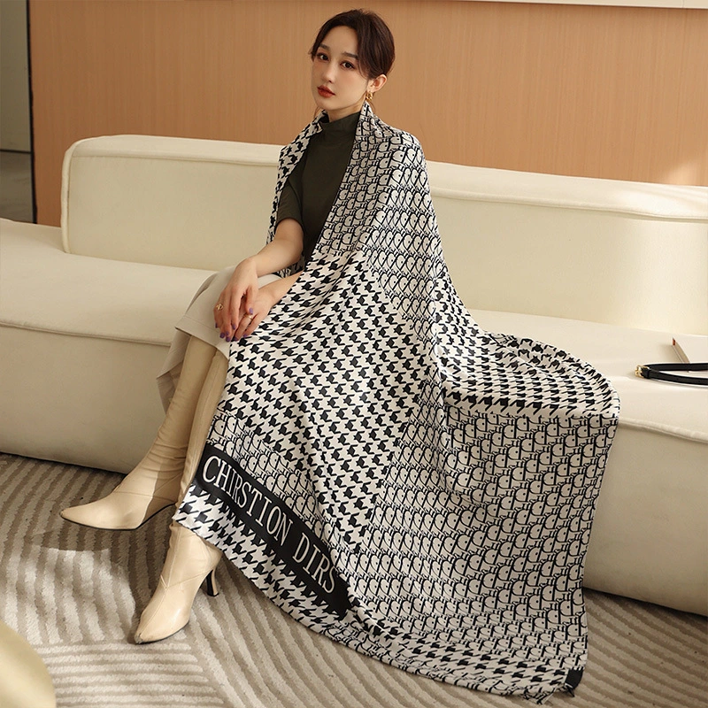 Ladies Fashion Korean Style Silk Printing