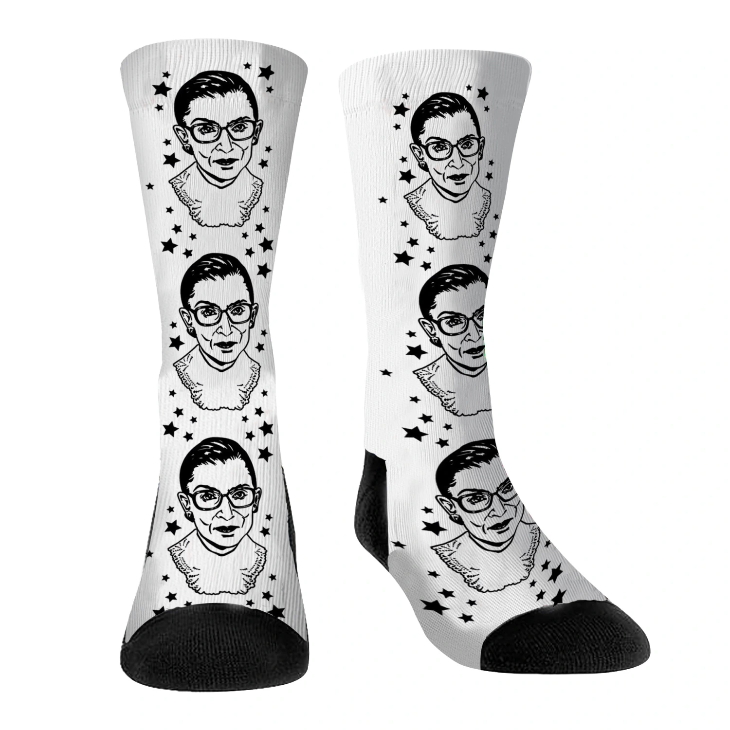 Ruth Bader Ginsberg 3D Printed Socks