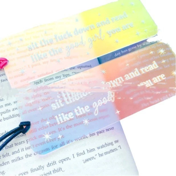 Sit Down And Read Colorful Bookmarks