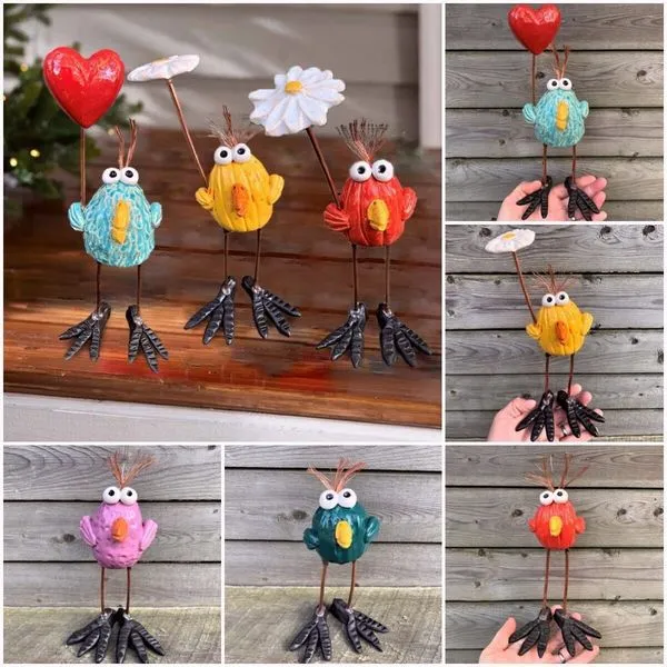 Funny Bird Ornaments Home Living Room TV Wine Cabinet Desktop Decorations