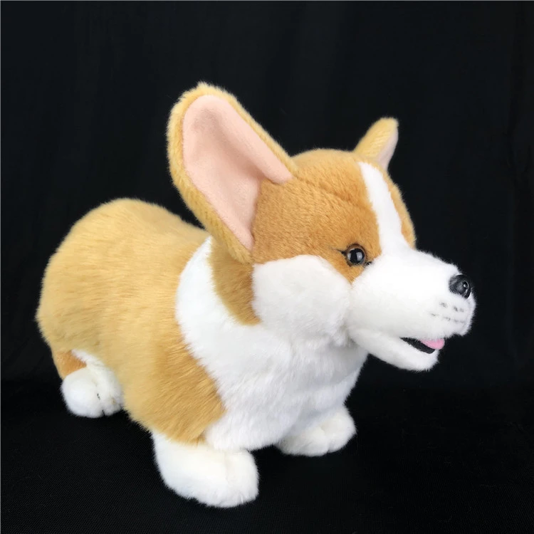 CorgiSimulation Corgi Dog Plush Doll Cute Puppy Dog Children Doll Doll Ornaments