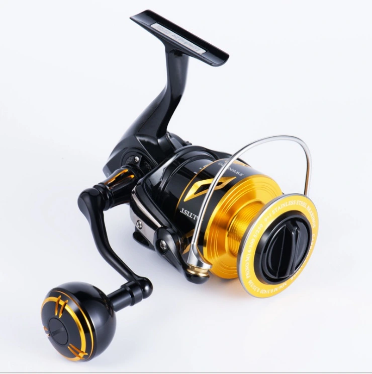 New High-speed All-metal Iron Plate Sea Fishing Spinning Reel