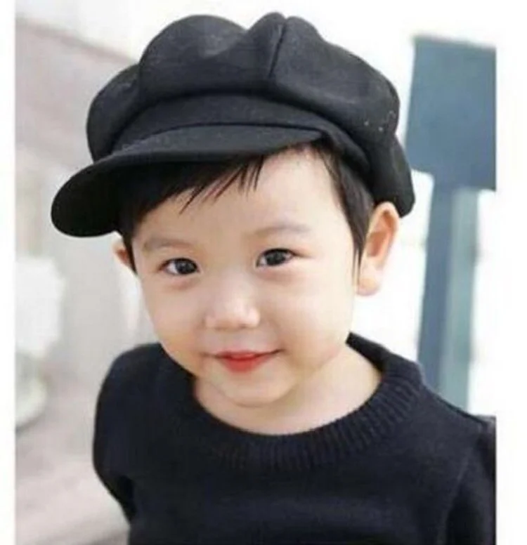 Fashion Woolen Korean Style Baby Boy British Star Anise