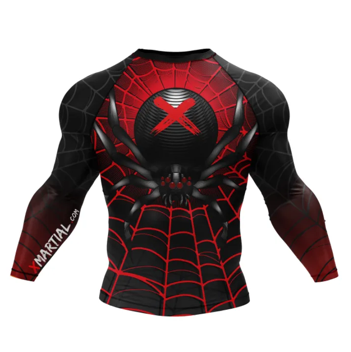 SPIDER-MAT RASH GUARD - XMARTIAL SLEEVE