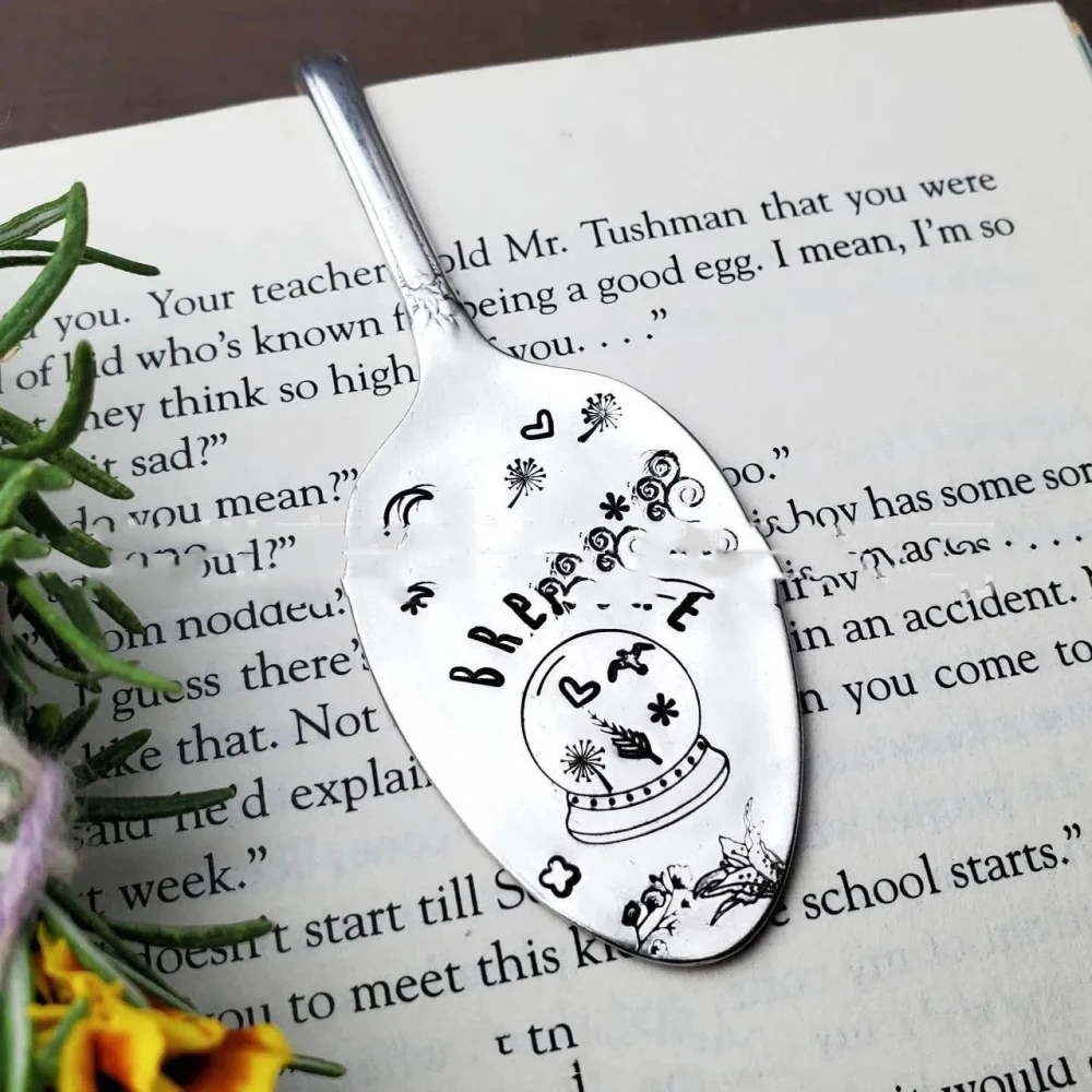 Reading As Breath Unique Spoon Bookmark