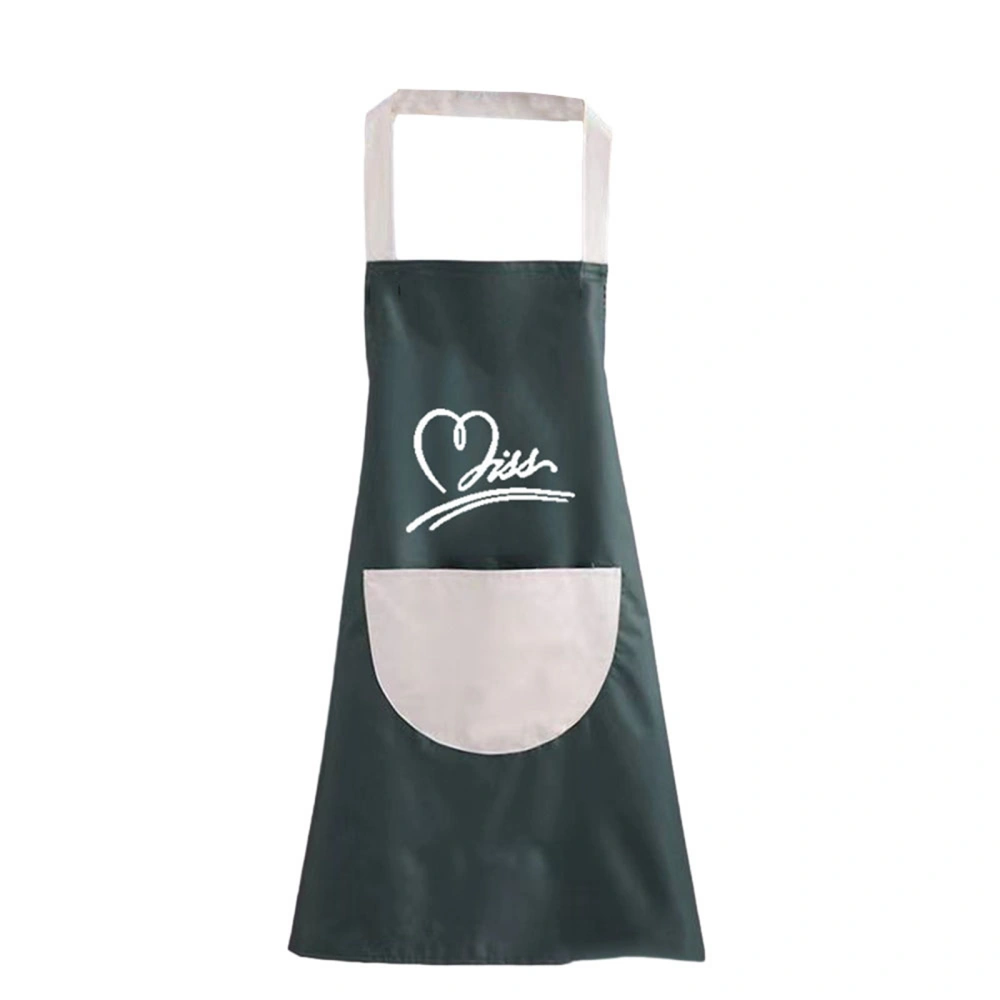 Kitchen Aprons Soft Adjustable Chef Cooking Apron with Large Pocket