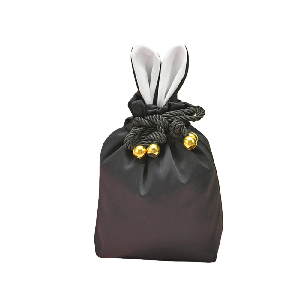 Easter Bunny Bag, Cute Drawstring Gift Bag Portable Treat Bag