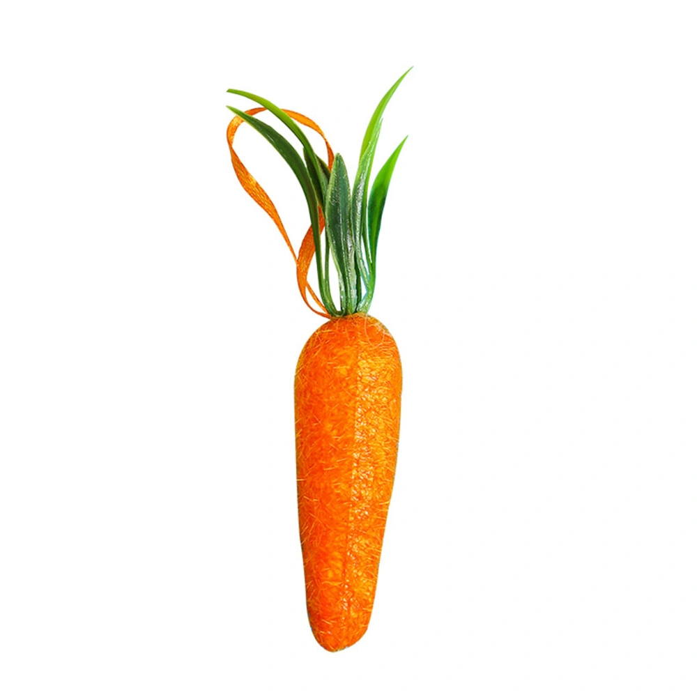 Easter Carrot Decoration Spring Simulation Foam Hanging Carrot