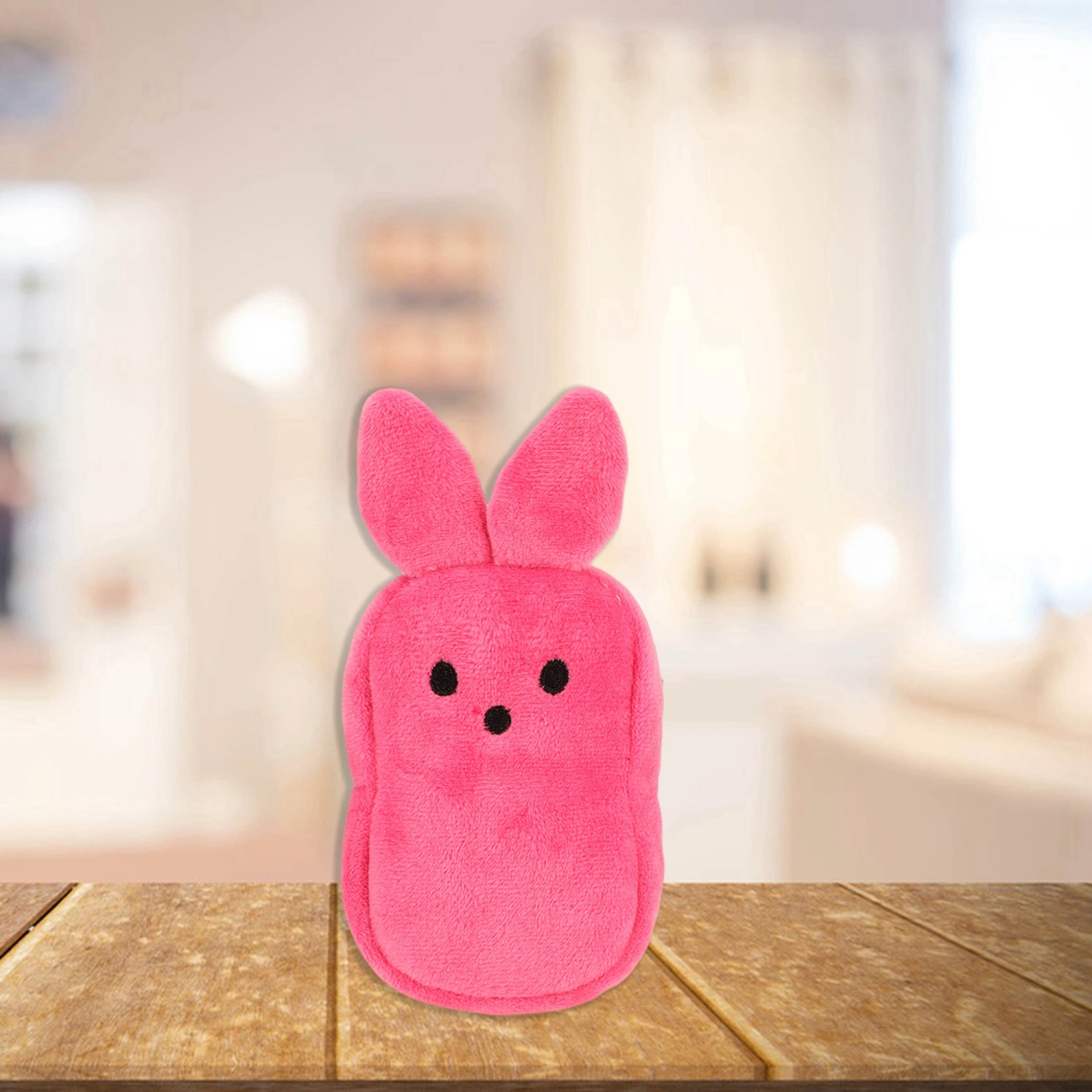 Women Bunny Coin Purse, Cute Soft Zipped Portable Easter Bag