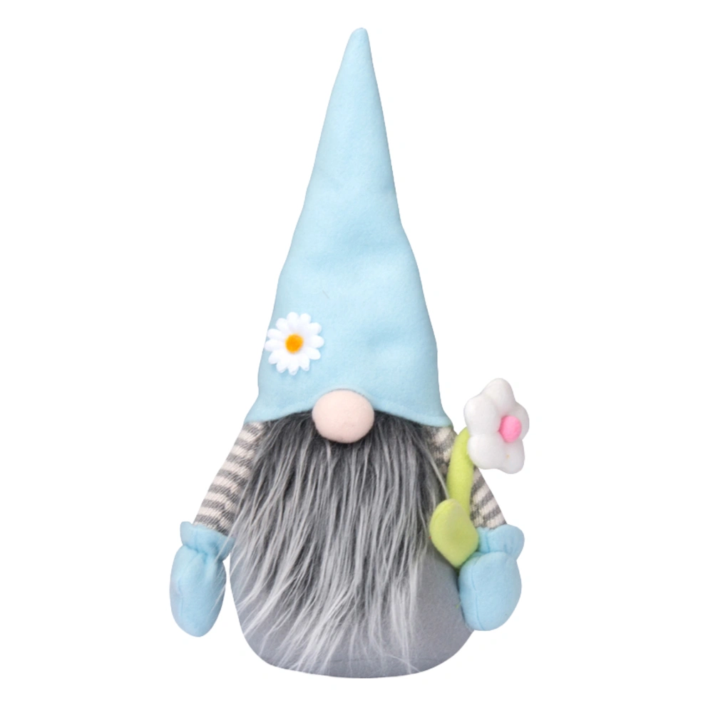 Easter Doll, No Face Old Man Stuffed Gnome Desktop Home Decor Gift