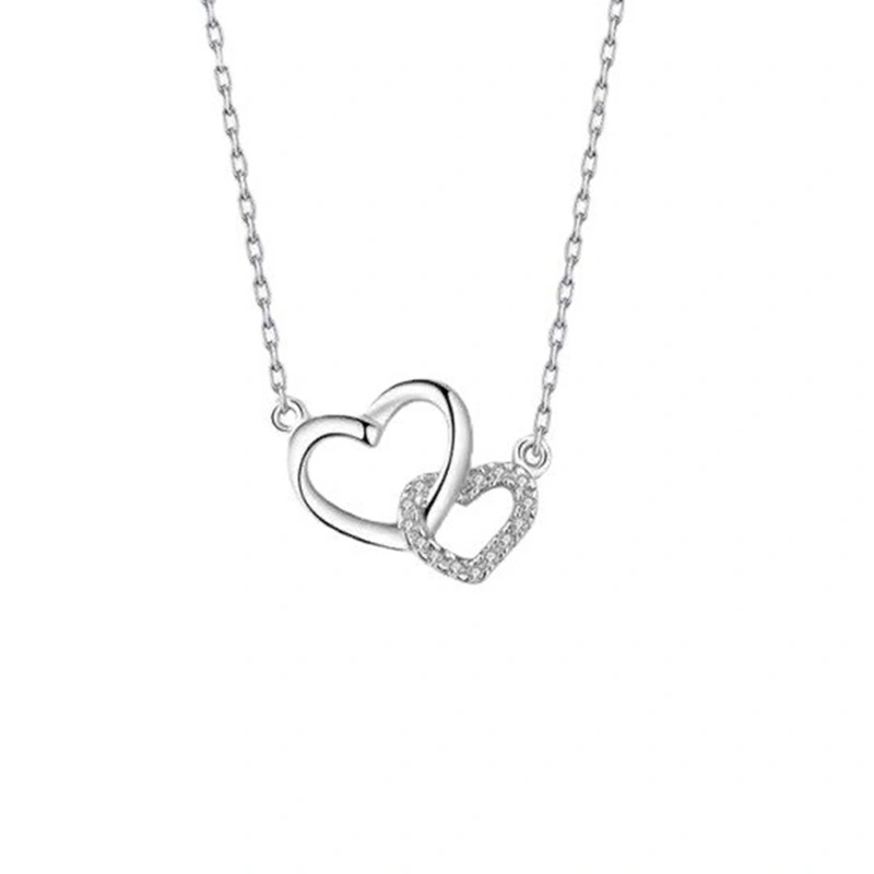 Women Heart Necklace, Elegant Adjustable Choker Jewelry Gift