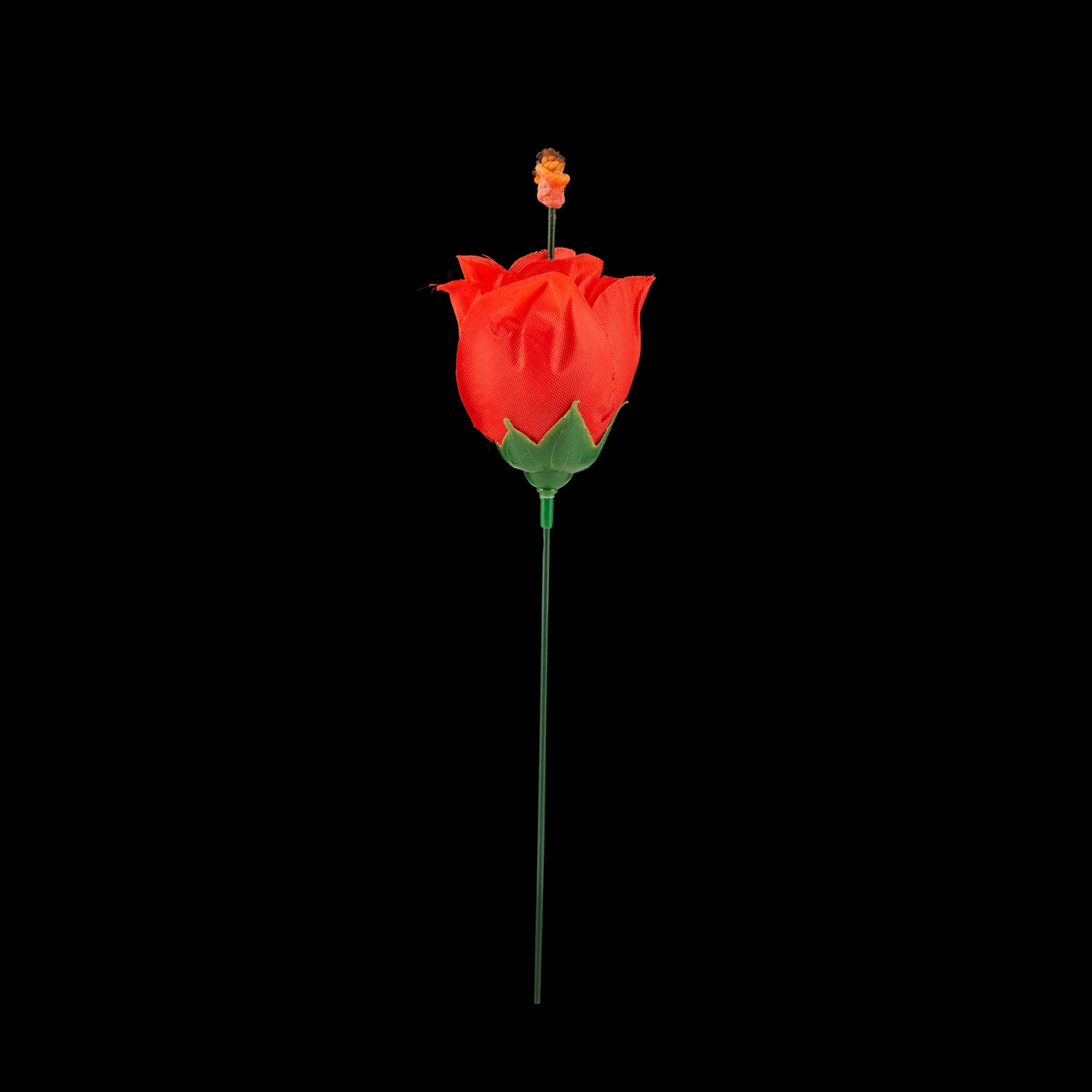 Torch to Rose Fire Magic Trick Flame Appearing Flower Magician Prop
