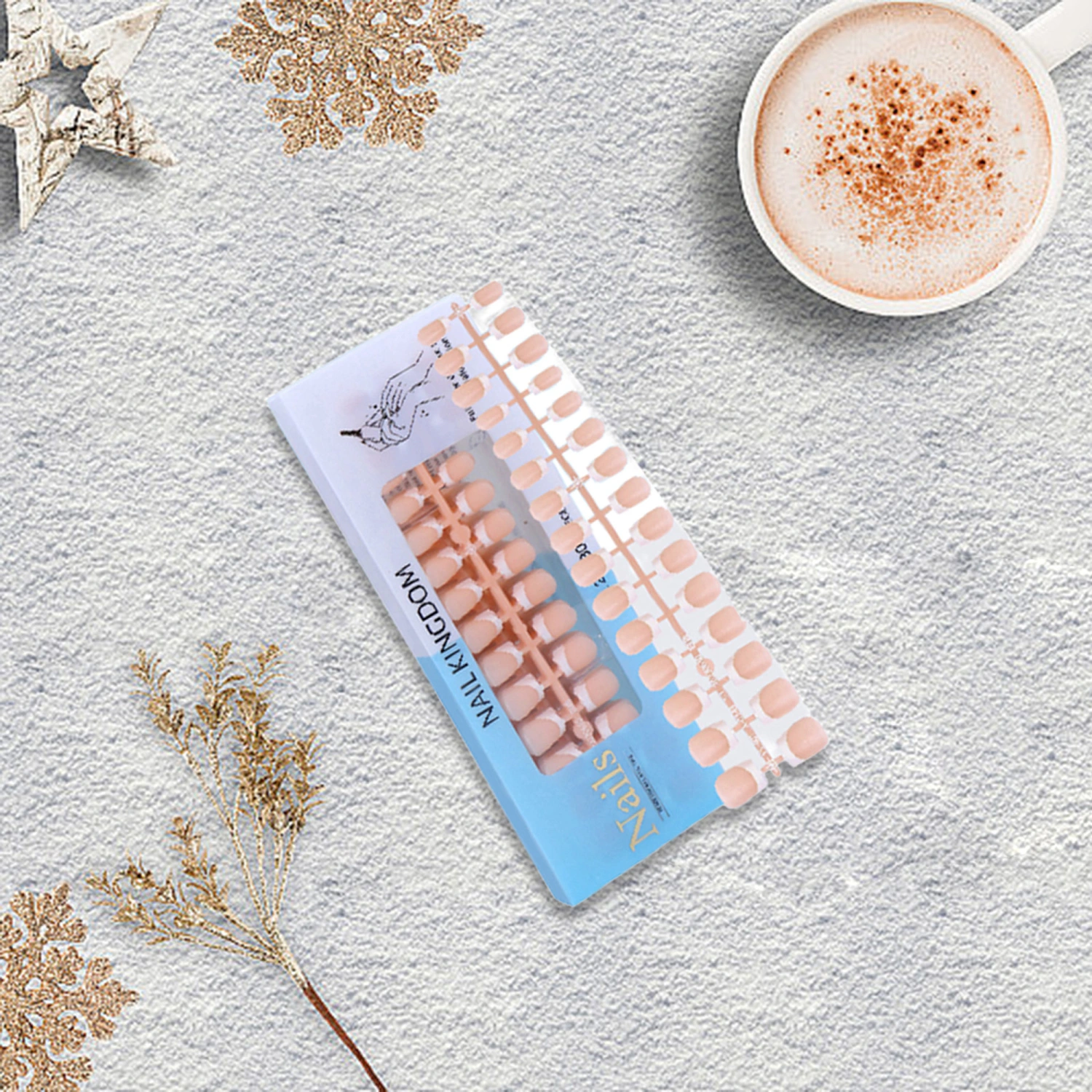Semi Cured Gel Nail Strips Works with Any Nail Lamps, Long Lasting