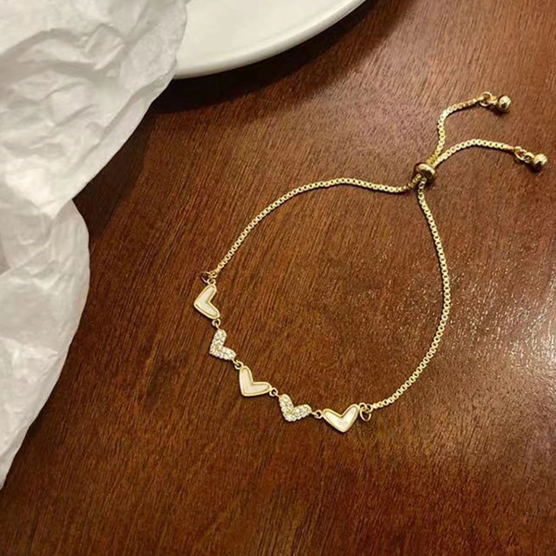 Chain Link Bracelet Elegant Adjustable Fashion Bracelet for Women