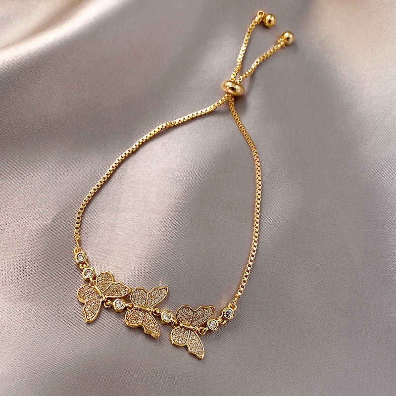 Chain Link Bracelet Elegant Adjustable Fashion Bracelet for Women