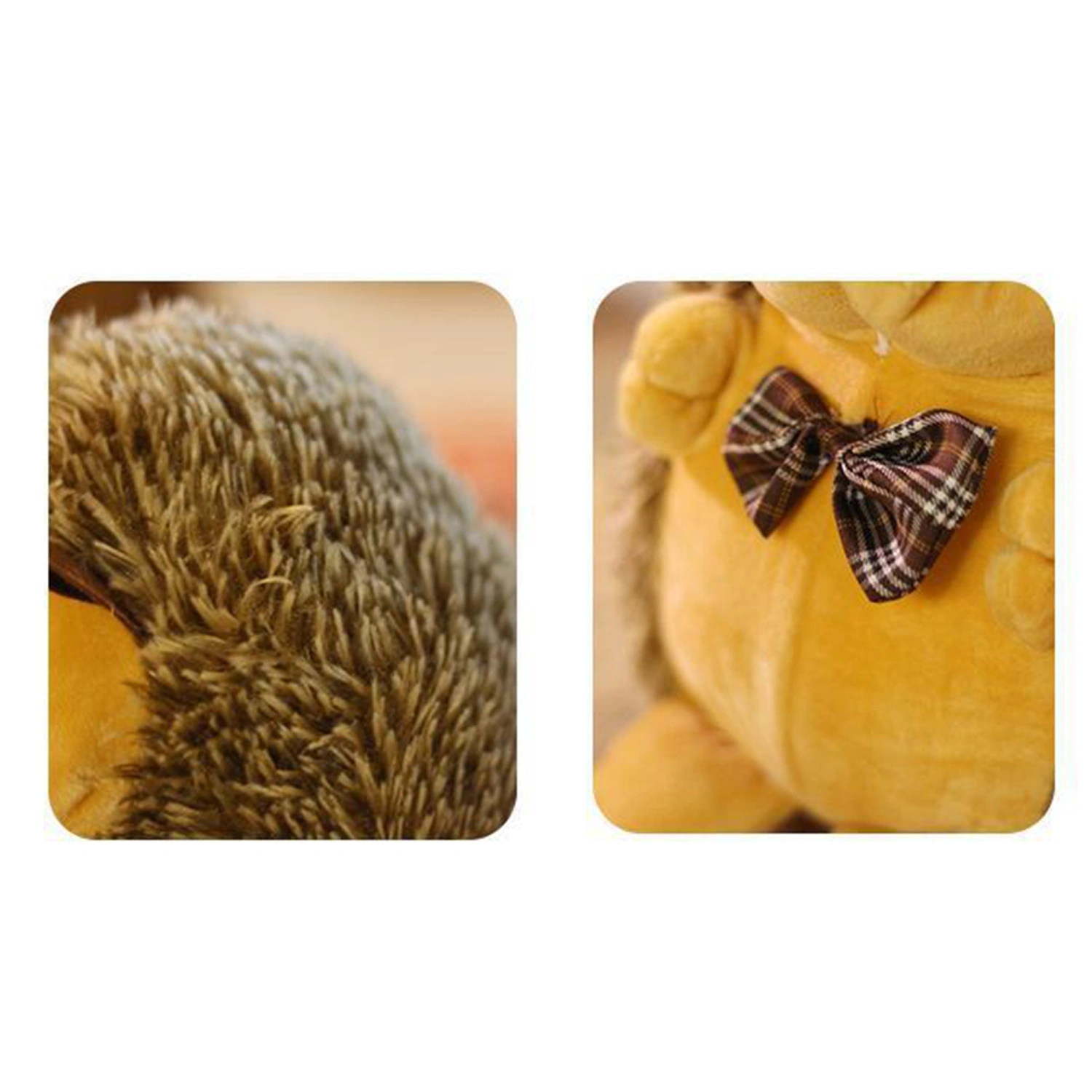 Adorable Hedgehog Plush Toy Couple Animal Stuffed Dolls Gift 