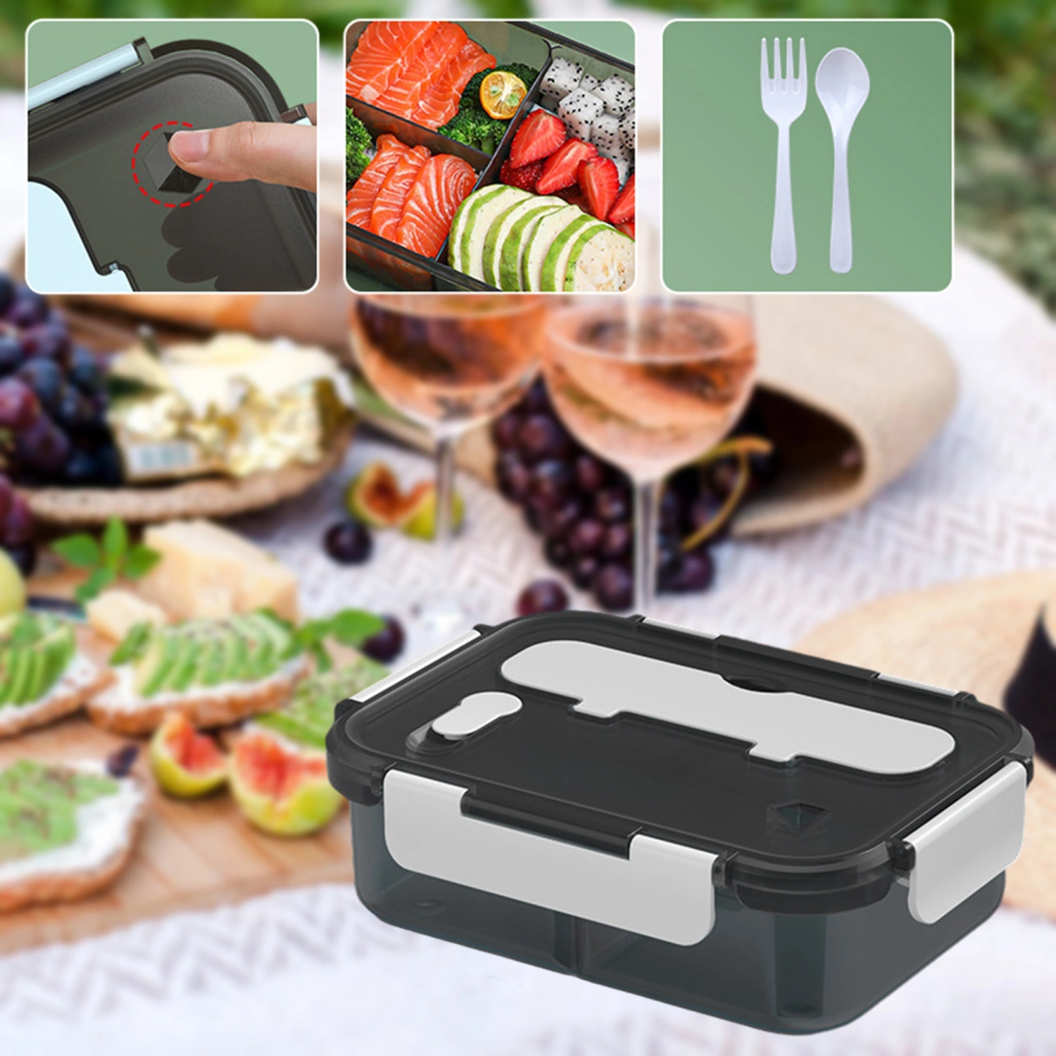 Lunch Box for Adults/Teens/Kids/Back To School,Lunch Container