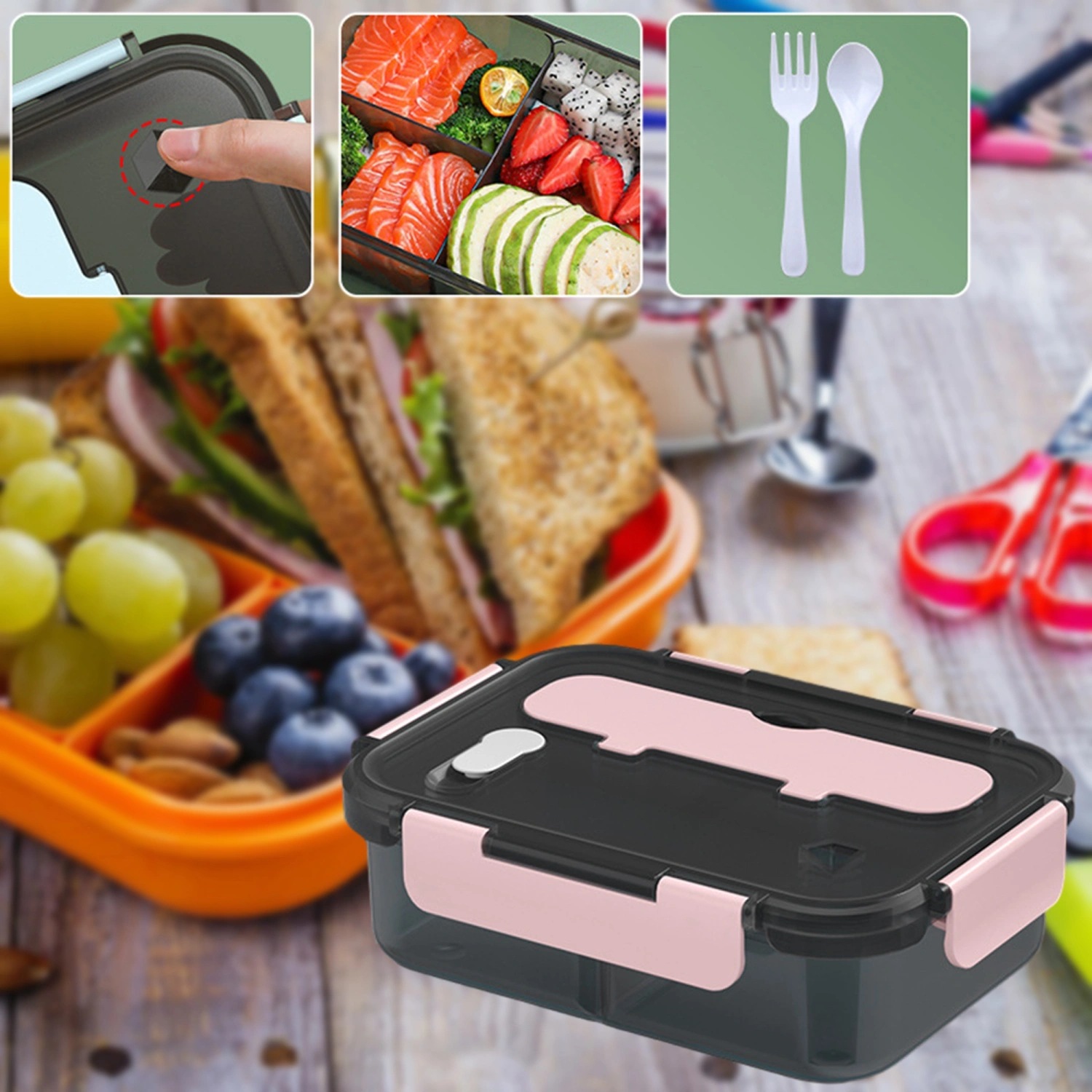 Lunch Box for Adults/Teens/Kids/Back To School,Lunch Container