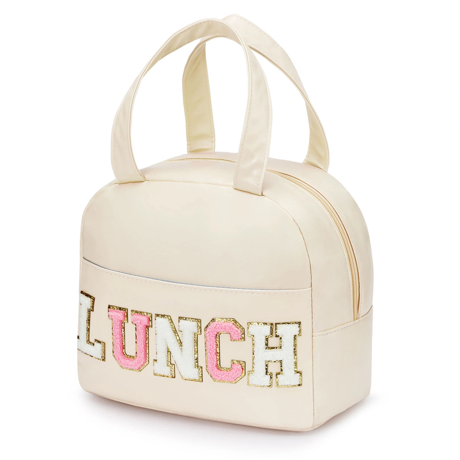 Insulated Lunch Bag Large Capacity Cute Cooler Bag with Hand Grip