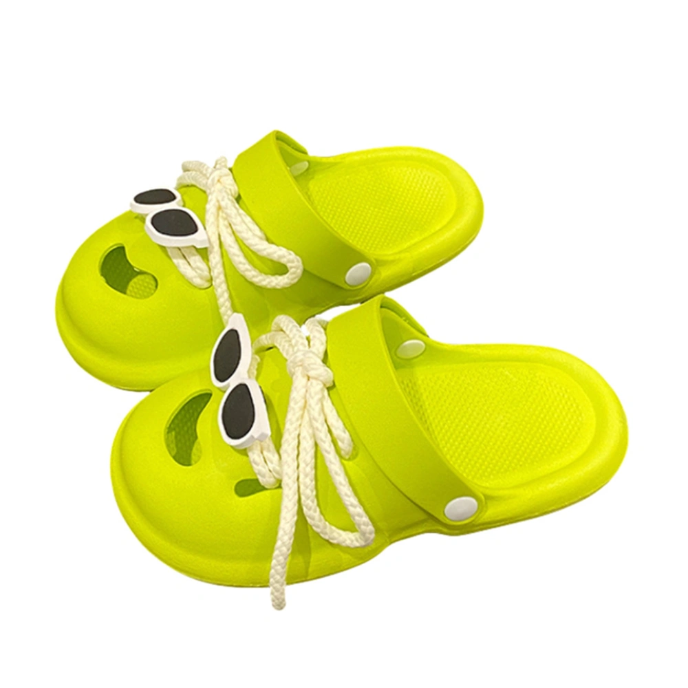 Women Garden Shoes Clogs Funny Sunglasses Summer Water Shoes