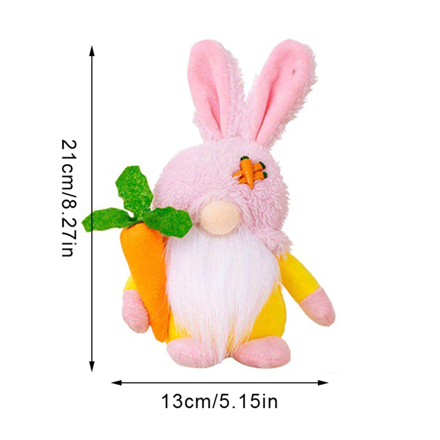 Easter Doll, No Face Old Man Rabbit Doll Desktop Home Decor Gift