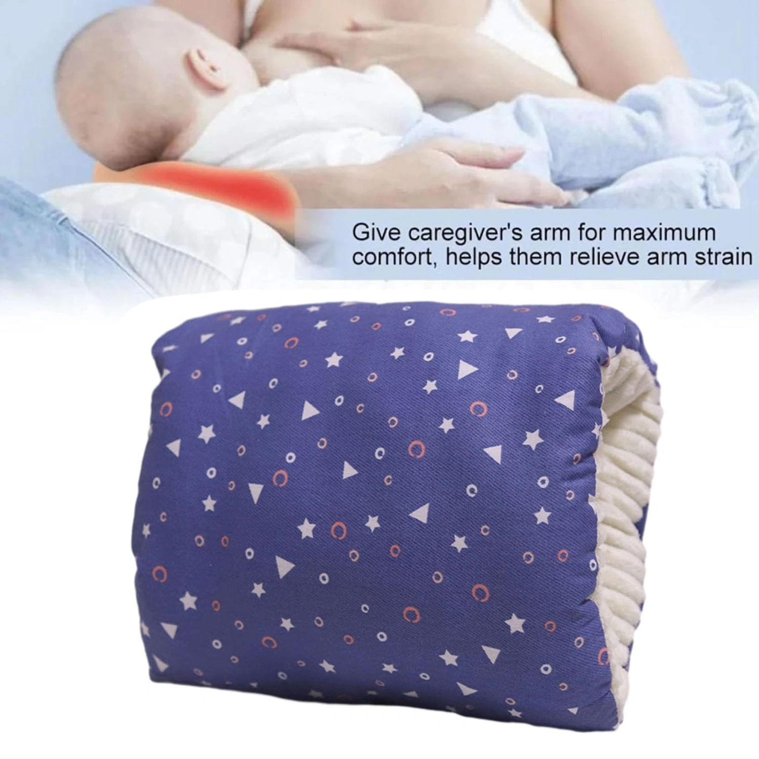 Cozy Cradle Arm Pillow, Baby Nursing Pillow Head Support Pillow