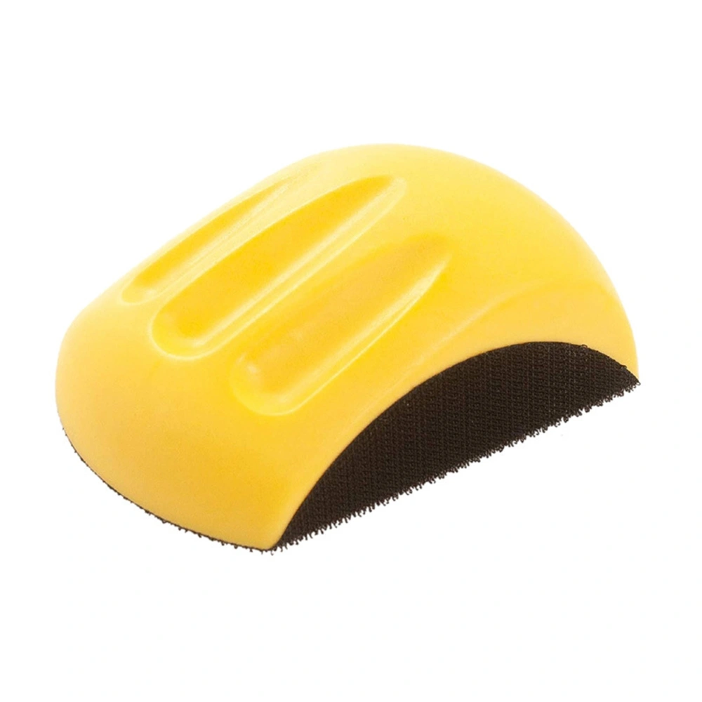 Yellow Sticky Plate Manual Grinding Disc Round Sandpaper Discs