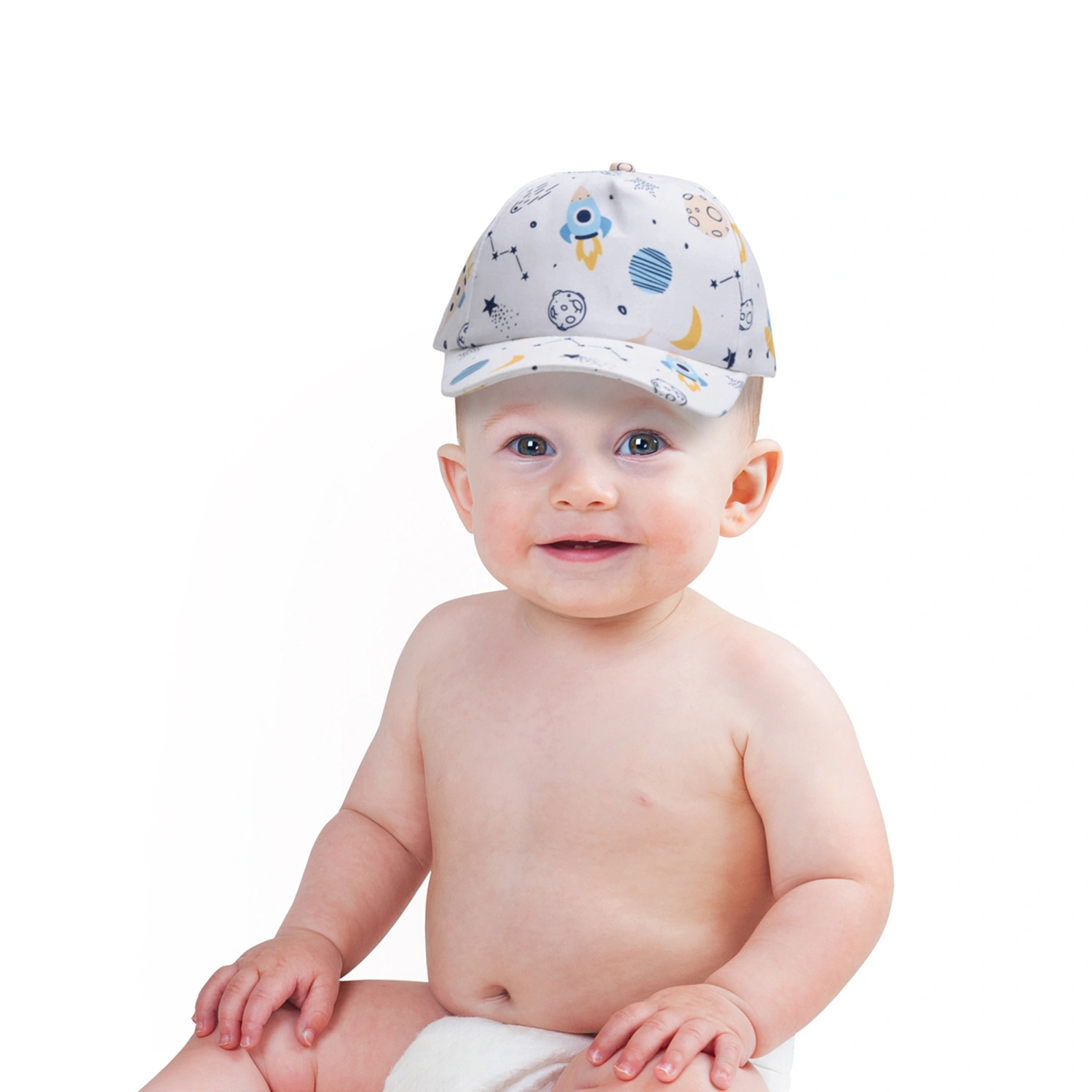 Toddler Baseball Caps Sun Protection Trucker Hats Cartoon Print Hats